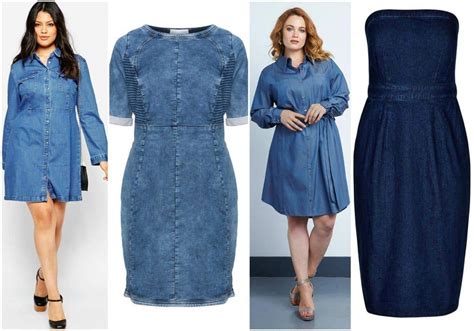 A New Wardrobe Classic: The Plus Size Denim Dress and 10 Picks for You