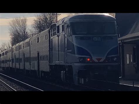 Railfanning Northbrook During The Evening Rush Hour On Tuesday December