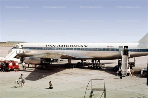 N800pa Douglas Dc 8 32 Pan American Airlines Paa Jet Clipper Flying