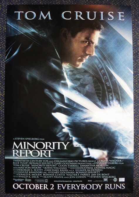 Minority Report Poster