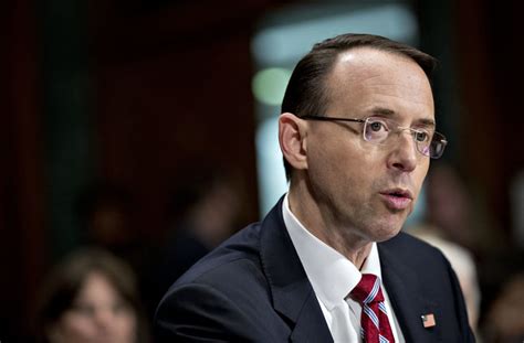 Trump And Deputy Attorney General Rosenstein Delay Meeting To Next Week