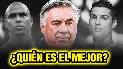 Cristiano Ronaldo O Ronaldo Nazario La Respuesta De Ancelotti Te