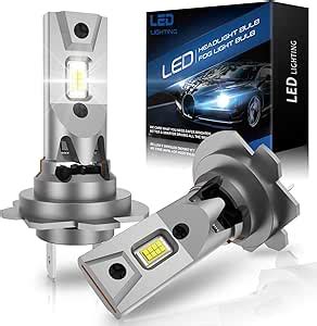 SHINYY H7 LED Headlight Bulbs Upgraded 22000LM 100W 6500K White 12V