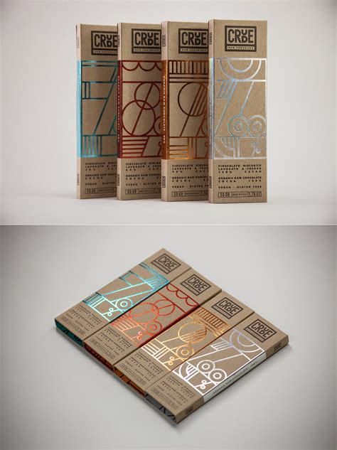 Crude Chocolate Package Design