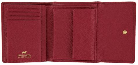 Braun Büffel Asti Wallet M 8CS red ab 99 00 Preisvergleich bei