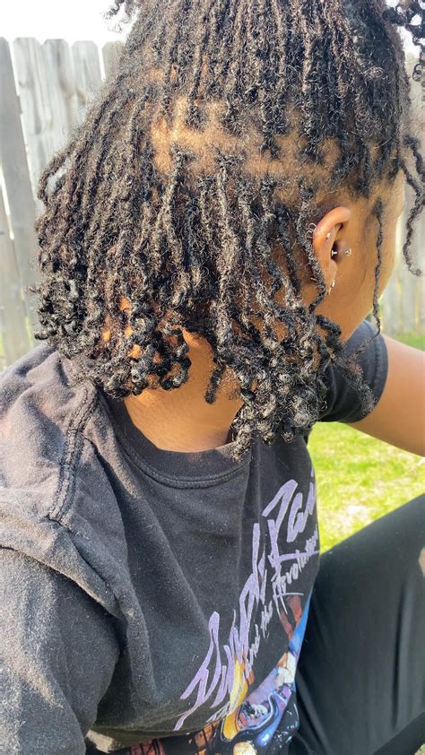 Braidout On Micro Locs Microlocs Styles Loc Hairstyles Starter Loc