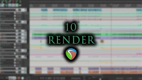 10 Render exportar audio Curso de REAPER en español YouTube