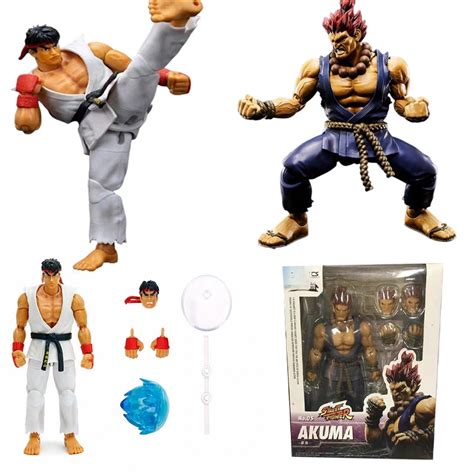 Polegadas Brinquedos Jada Shf Street Fighter Hoshi Ryu Gouki Figura