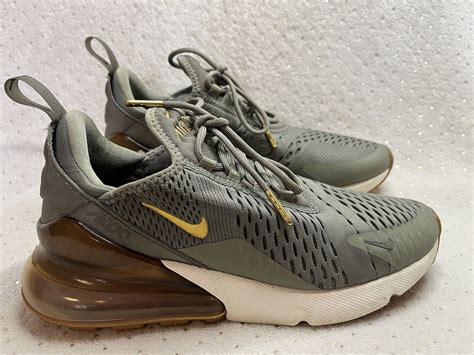 Nike Air Max 270 Dark Stucco Metallic Gold Av8427 001 Gem