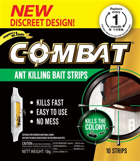 Combat Ant Killer Bait Strips Pcs Combat Singapore