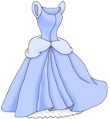 Cinderella Dress Drawing at GetDrawings | Free download