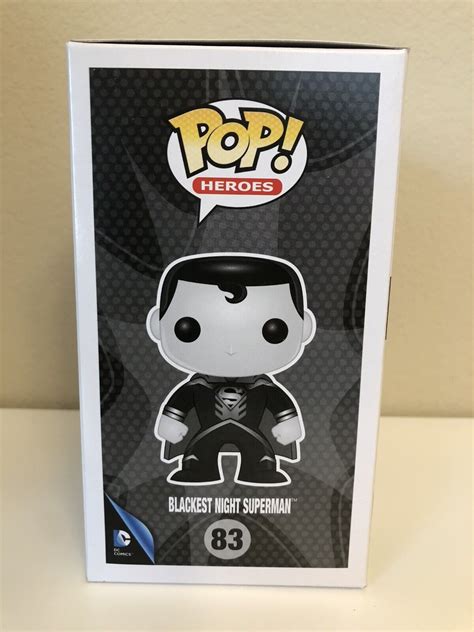 NIB Funko Pop Blackest Night Superman GameStop Exclusive EBay