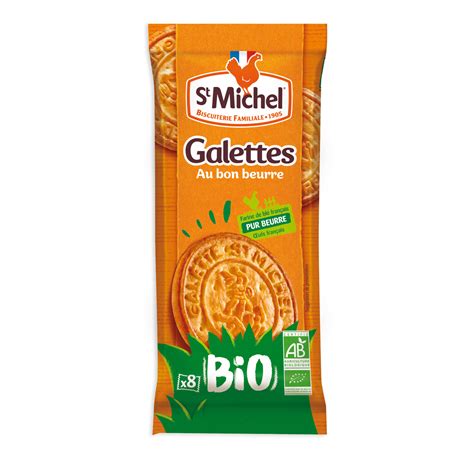 Biscuits Bio Galette Au Bon Beurre St Michel Le Sachet De G Prix