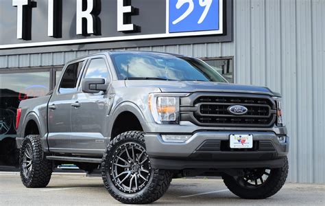 2023 Ford F 150 Grey Fuel Off Road Rebel 6 D680 Wheel Front