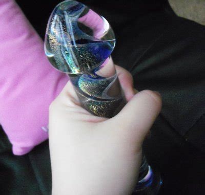 Pyrex Glass Dildo Sparkle 7 1 2 Cock Kinky World