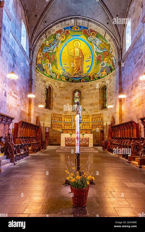 Lund cathedral interior hi-res stock photography and images - Alamy