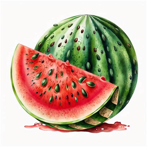 Watermelon Clipart 10 High Quality Jpgs Nursery Art Clip Art Card