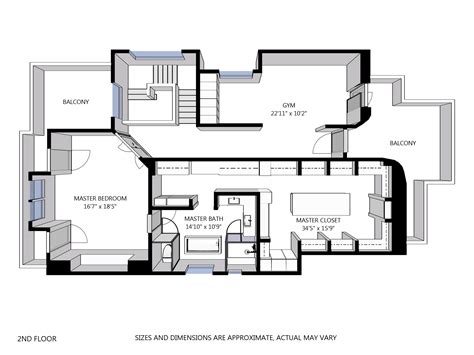 2D Floor plans from the 3D showcase | Tour it now | San Diego