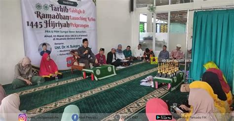 Sambut Ramadhan PRA Dan PRM Sungai Besar Gelar Tarhib Ramadhan 1445 H