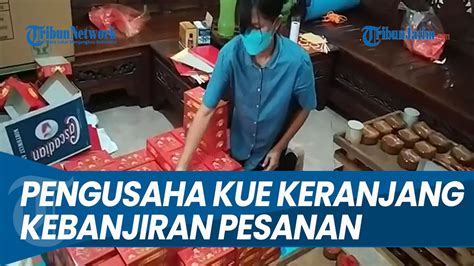 Pengusaha Kue Keranjang Di Surabaya Kebanjiran Pesanan Jelang Perayaan