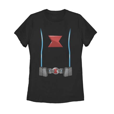 Marvel Womens Marvel Black Widow Costume T Shirt