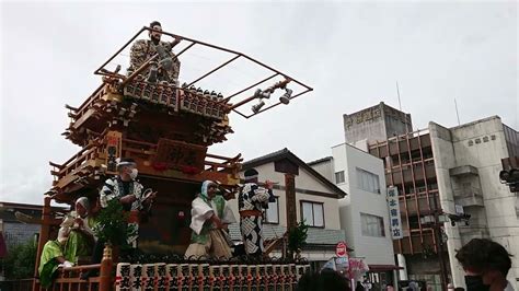 2022年 石岡の祭り常陸国総社宮例大祭香丸町 さんぎり 初日 神幸祭 9月17日 茨城県石岡市 Youtube