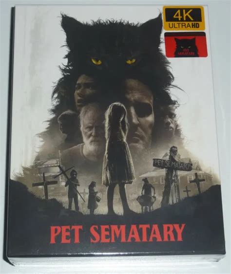 PET SEMATARY FILMARENA Xl Full Slip 4K 2D Blu Ray Steelbook New Ovp