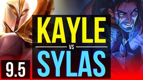 KAYLE Vs SYLAS TOP 2 Early Solo Kills EUW Diamond V9 5 YouTube