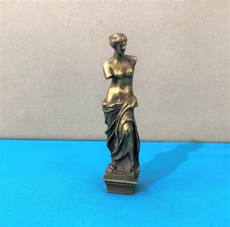 Ancien Sceau Cachet De Cire En Bronze Figurant La V Nus De Milo