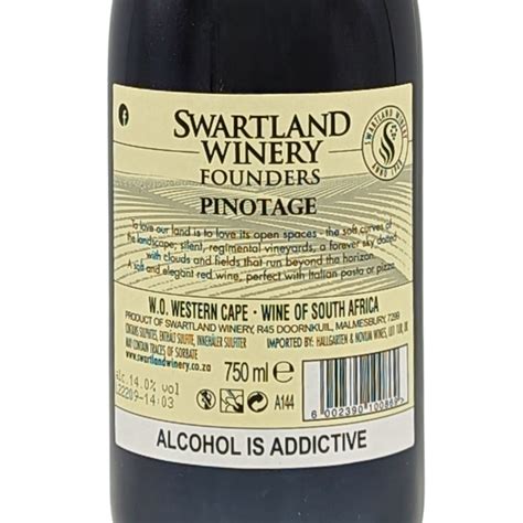 Swartland Founders Pinotage South African Wines