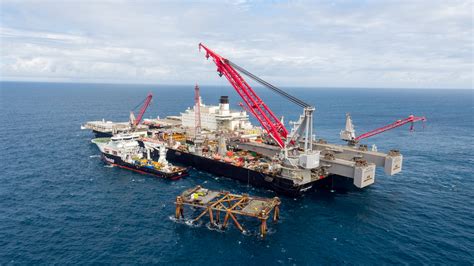 Removal And Transport Of 30 000 Tonne Decommissioned North Sea Giant