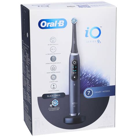 Oral B Spazzolino Elettrico Ricaricabile Io S Nero Testine