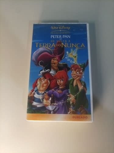 Vhs Peter Pan De Volta A Terra Do Nunca Original Mercadolivre