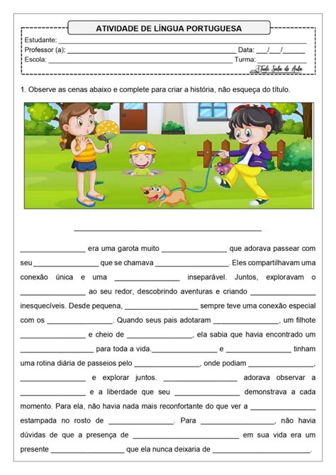 Texto Tudo Sala De Aula - Atividades de Produção de Texto - 3º e 4º ano - Tudo Sala de Aula