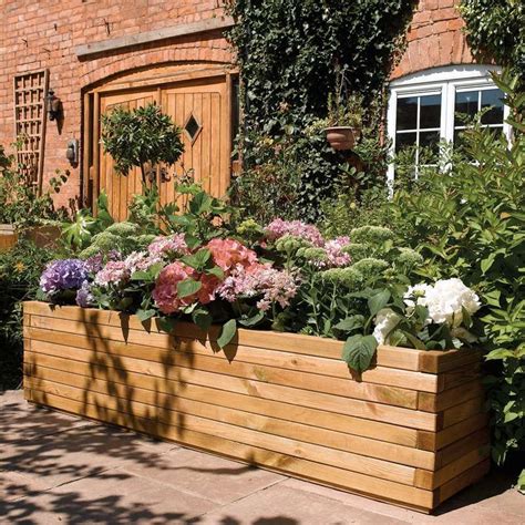 Rowlinson Large Rectangular Patio Planter