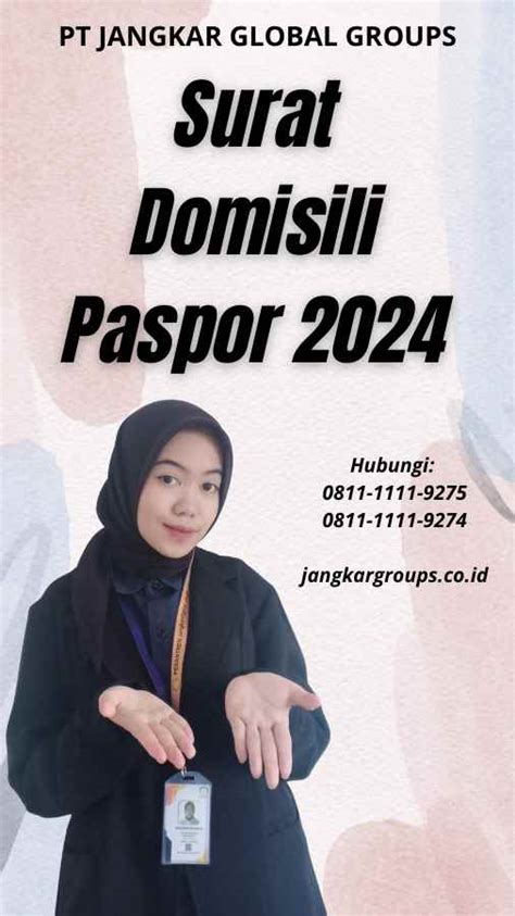 Surat Domisili Paspor Jangkar Global Groups