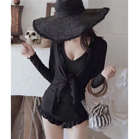 Jual LUNA Bikini Set Bikini Korea Monokini Bikini Murah Swimsuit Two Pieces