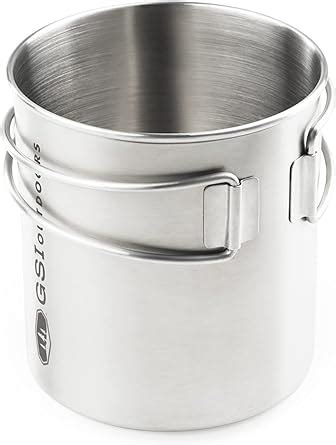 GSI Outdoors Glacier Stainless Steel Bottle Cup I Lightweight Cup Or