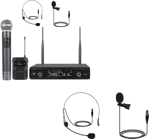 Amazon Phenyx Pro UHF Wireless Microphone System PTU 52B Bundle