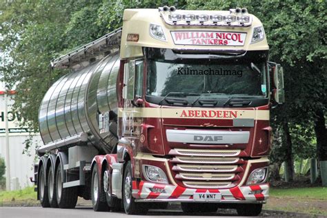 William Nicol Tankers Aberdeen DAF XF V4 WNT Invergordon Sandy Flickr