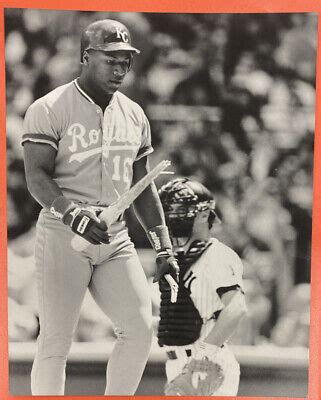 Bo Jackson Kansas City Royals Hall Of Fame X Photo Pose Ebay