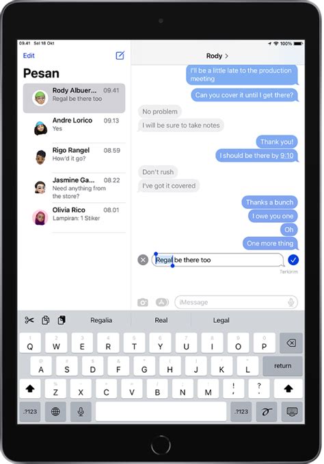 Batal Mengirim Dan Mengedit Pesan Di IPad Apple Support ID
