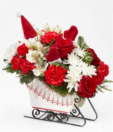 Santa S Sleigh Bouquet Flowersusa Net