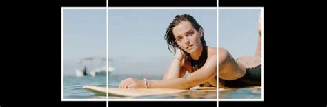 Emma Watson shows natural beauty as she surfs into summer in series of ...