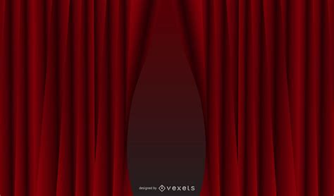 Red Curtain Vector Vector Download