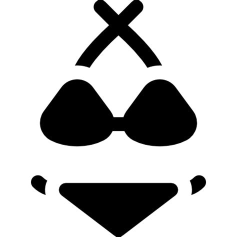 Bikini Basic Rounded Filled Icon