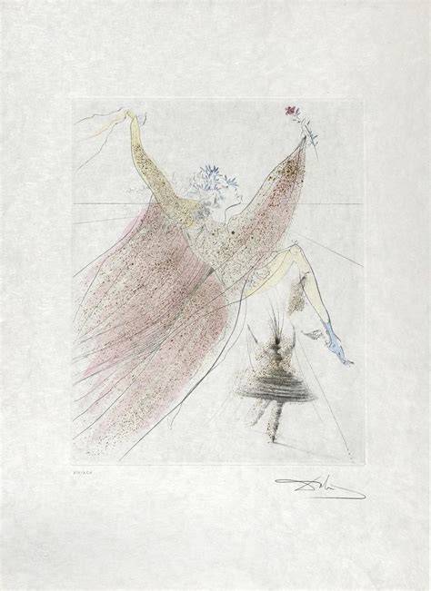 Sold At Auction Salvador Dalí Lithograph By Salvador DalÌ