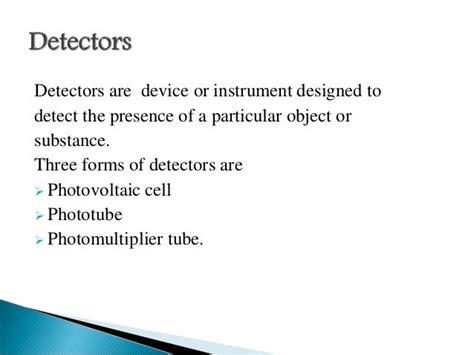 Fluorimetry presentation