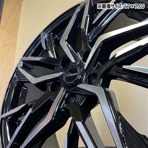 HOT STUFF 本セット インチ 系 プリウス クラウン カムリ J Chronus CH 新品 ホイールのみ タイヤショップ