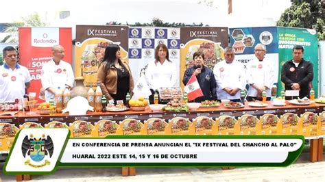 En Conferencia Anuncian El Ix Festival Del Chancho Al Palo Huaral